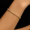Elegant gold and diamond tennis bracelet USA | Gold & Diamond Jewelry Online by Vraj USA