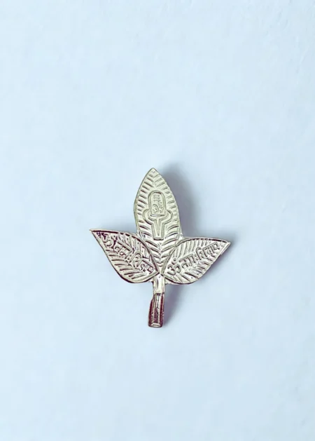 pure silver bilpatra leaf handcrafted design for shiv puja