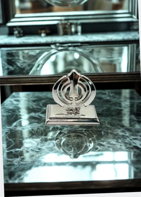 999 Silver Khanda Symbol – 19.5g Spiritual Silver Khanda USA