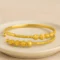22K gold kids kada with bead detailing USA