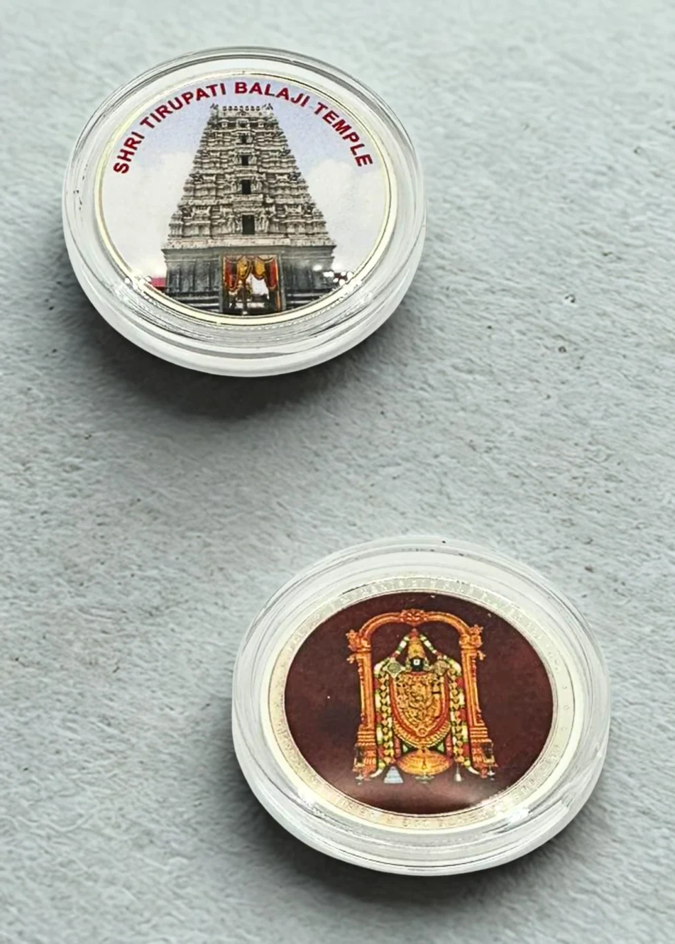 999 Tirupati Balaji Silver Coin – 20g Pure Silver Temple USA