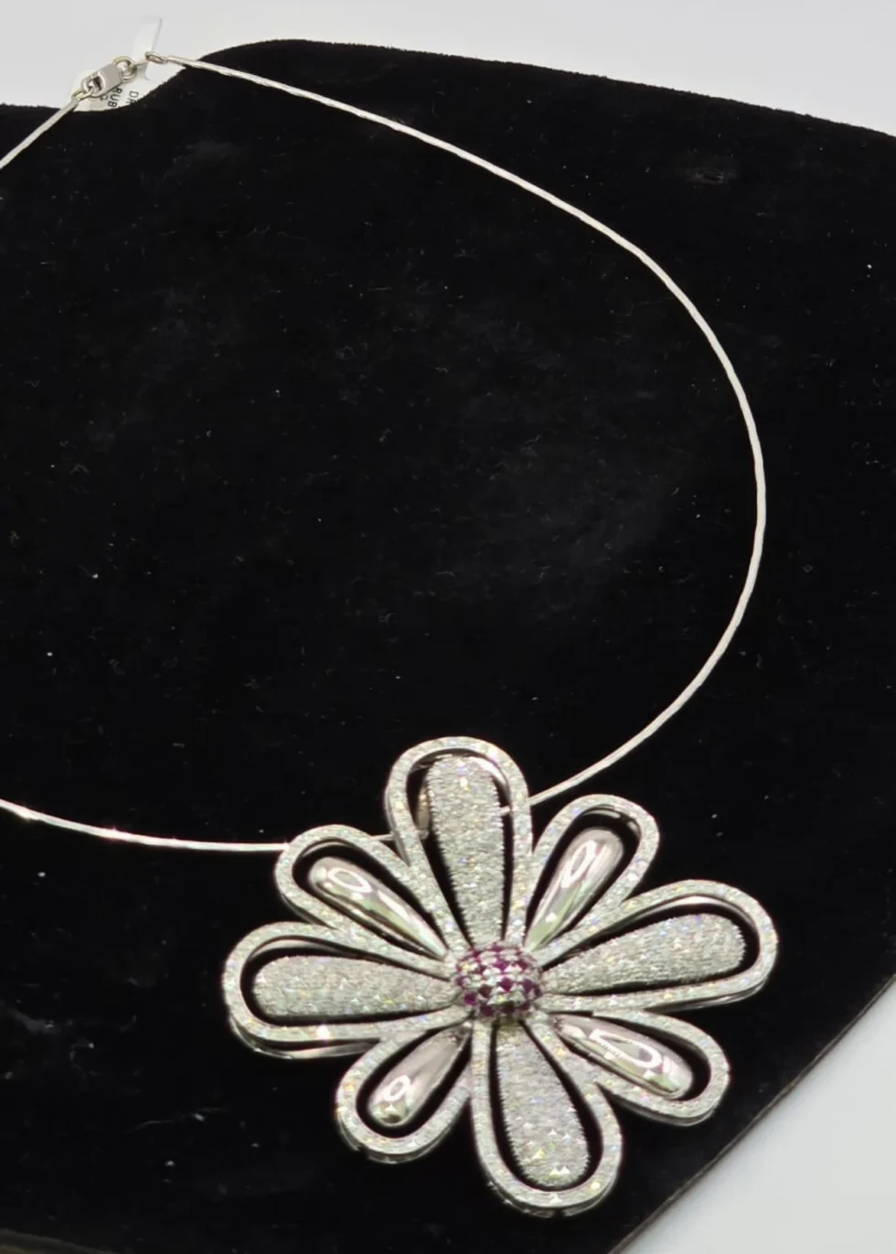 Ruby Diamond Necklace