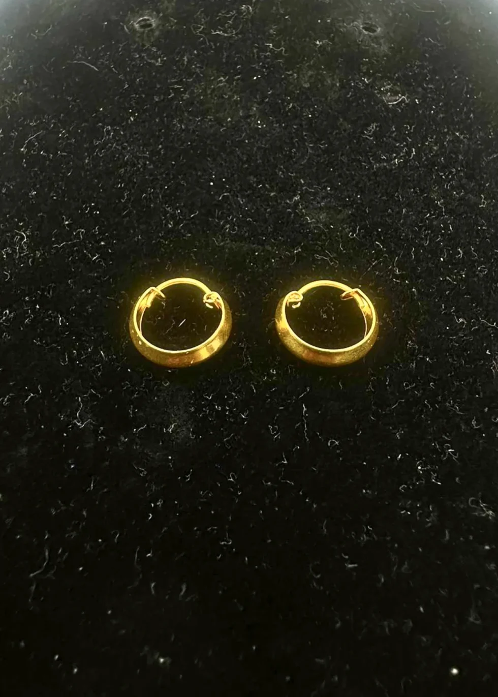 22KT Gold Hoop Earrings