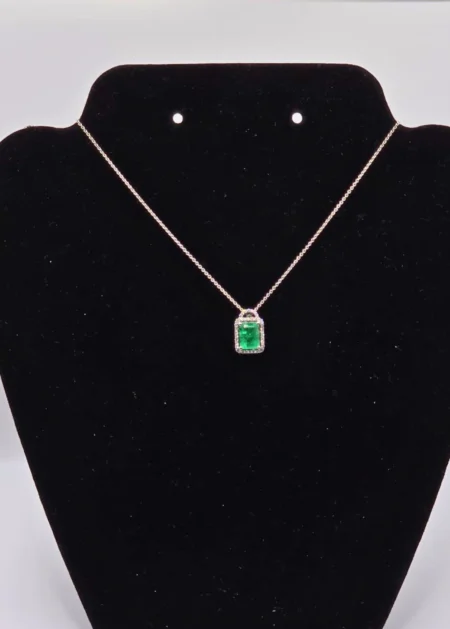Emerald Gold Pendant