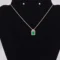 Emerald Gold Pendant