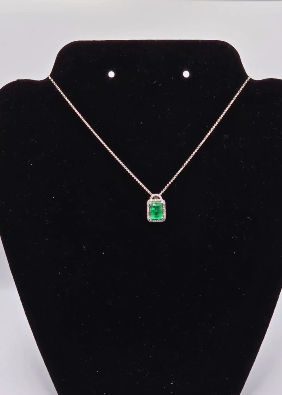 Emerald Gold Pendant